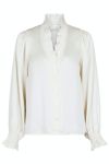 Neo Noir - Bluse - Brielle Satin Blouse - Off White