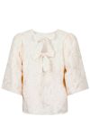 Neo Noir - Bluse - Lorraine Brocade Blouse - Ivory
