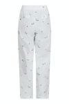 Neo Noir - Bukser - Astra Clean Flower Pants - White