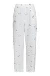 Neo Noir - Bukser - Astra Clean Flower Pants - White