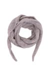 Neo Noir - Halstørklæde - Misty Knit Scarf - Grey Melange