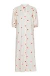 Neo Noir - Kjole - Verossa Hearts Dress - Creme