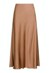 Neo Noir - Nederdel - Bovary Skirt - Dark Taupe