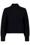Neo Noir - Strik - Paulina Knit Blouse - Black