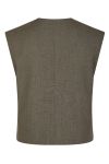Neo Noir - Vest - Birtha Waistcoat - Brown Melange