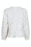 Neo Noir - Bluse - Rizzo Sequins Blouse - Ivory