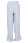 Neo Noir - Bukser - Ina Candy Check Pants - Light Blue