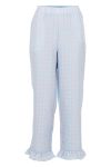 Neo Noir - Bukser - Ina Candy Check Pants - Light Blue