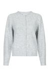 Neo Noir - Cardigan - Nuna Knit Cardigan - Light Grey Melange