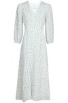 Neo Noir - Kjole - Olana Fine Flower Dress - White