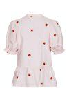 Neo Noir - Skjorte - Savy Strawberry Blouse - Light Pink