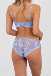 Neo Noir - BH - Skin Grape Bra - Dusty blue