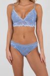 Neo Noir - BH - Skin Grape Bra - Dusty blue