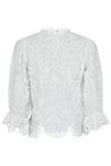 Neo Noir - Bluse - Adela Embroidery Blouse - Off White