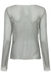 Neo Noir - Bluse - Aimee Stone Blouse - Silver