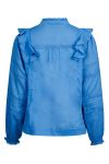 Neo Noir - Bluse - Aroma S Voile Blouse - Blue