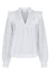 Neo Noir - Bluse - Aroma S Voile Blouse - White