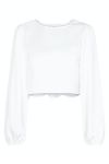 Neo Noir - Bluse - Aura Heavy Sateen Blouse - White