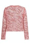 Neo Noir - Bluse - Carola Dot Print Blouse - Rose