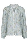 Neo Noir - Bluse - Cobie Whispering Blooms Blouse - Light Blue