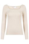 Neo Noir - Bluse - Corine Knit Blouse - Sand