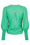 Neo Noir - Bluse - Elani Flower Burst - Green 