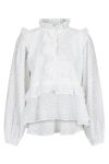 Neo Noir - Bluse - Hawaii Burnout Blouse - White