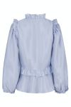 Neo Noir - Bluse - Hawaii Solid Blouse - Light Blue