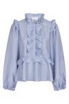 Neo Noir - Bluse - Hawaii Solid Blouse - Light Blue