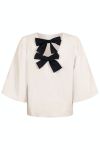 Neo Noir - Bluse - Lorraine Poplin Blouse - Ivory