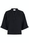 Neo Noir - Bluse - Luma Crepe Blouse - Black