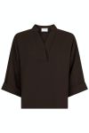 Neo Noir - Bluse - Luma Crepe Blouse - Brown