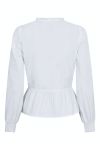 Neo Noir - Bluse - Ora Poplin Blouse - White