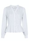 Neo Noir - Bluse - Ora Poplin Blouse - White