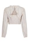 Neo Noir - Bluse - Rivoli Wave Blouse - Ivory