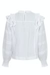 Neo Noir - Bluse - Simkie S Voile Blouse - White