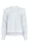 Neo Noir - Bluse - Simkie S Voile Blouse - White
