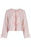 Neo Noir - Bluse - Wanda Stripe Shirt - Light Pink