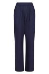 Neo Noir - Bukser - Astra C Poplin Pants - Dark Navy