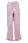 Neo Noir - Bukser - Ina Candy Check Pants - Lavender