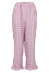 Neo Noir - Bukser - Ina Candy Check Pants - Lavender
