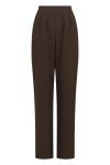 Neo Noir - Bukser - Lotan Crepe Pants - Brown