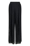Neo Noir - Bukser - Madison Lace Pants - Black