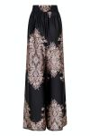 Neo Noir - Bukser - Mana Paisley Border Pants - Black