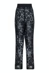 Neo Noir - Bukser - Rebecca Lace Pants - Black