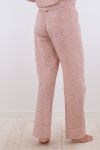 Neo Noir - Bukser - Skin Sataya Floral Pants - Light Pink