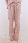 Neo Noir - Bukser - Skin Sataya Floral Pants - Light Pink