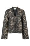 Neo Noir - Jakke - Dubbie Leo Quilt Jacket - Leopard