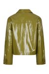 Neo Noir - Jakke - Emilia Patent Jacket - Olive