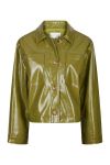 Neo Noir - Jakke - Emilia Patent Jacket - Olive